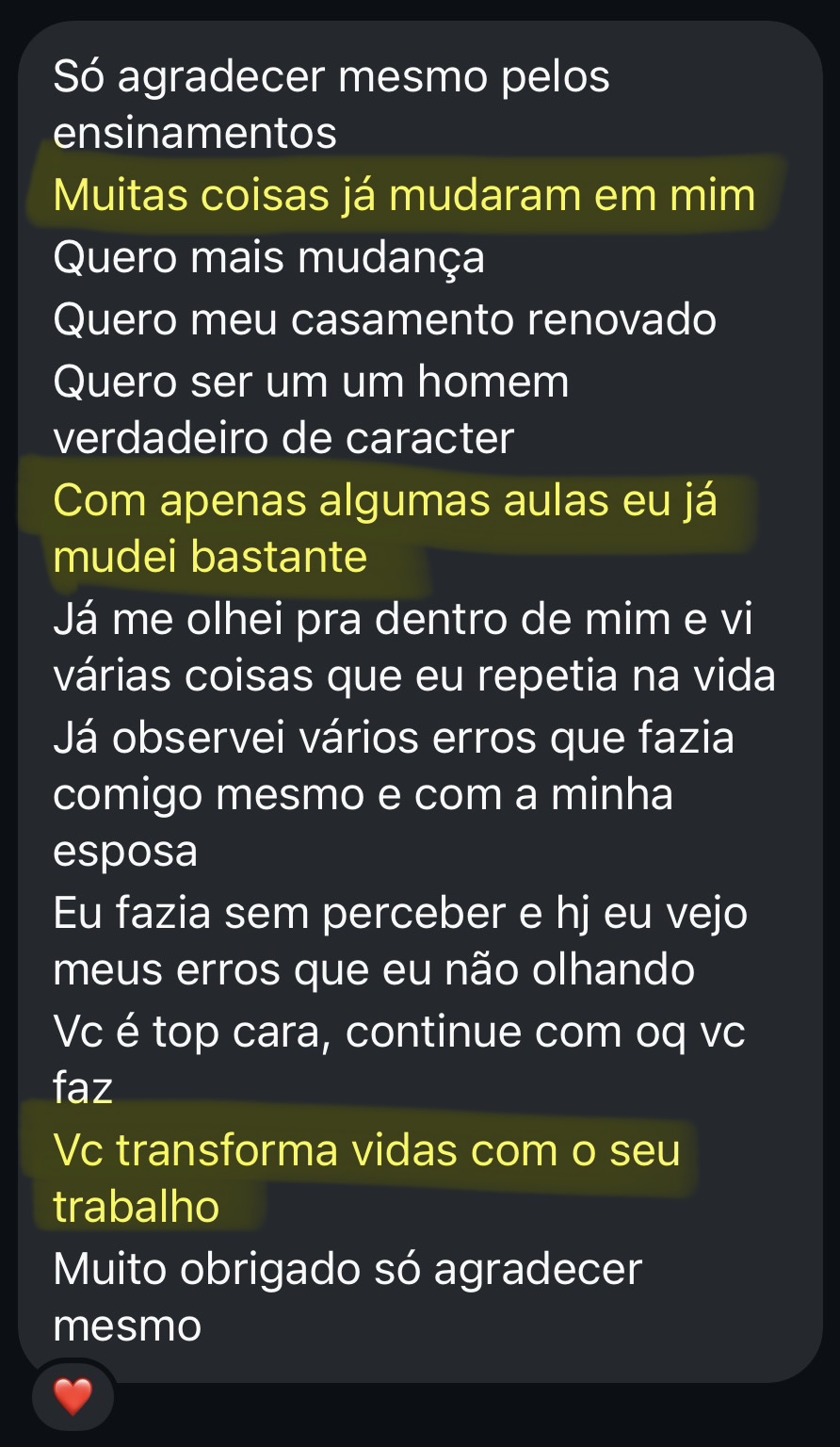 Depoimento — quero meu casamento renovado