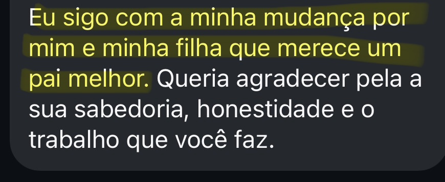 Depoimento — minha filha merece um pai melhor