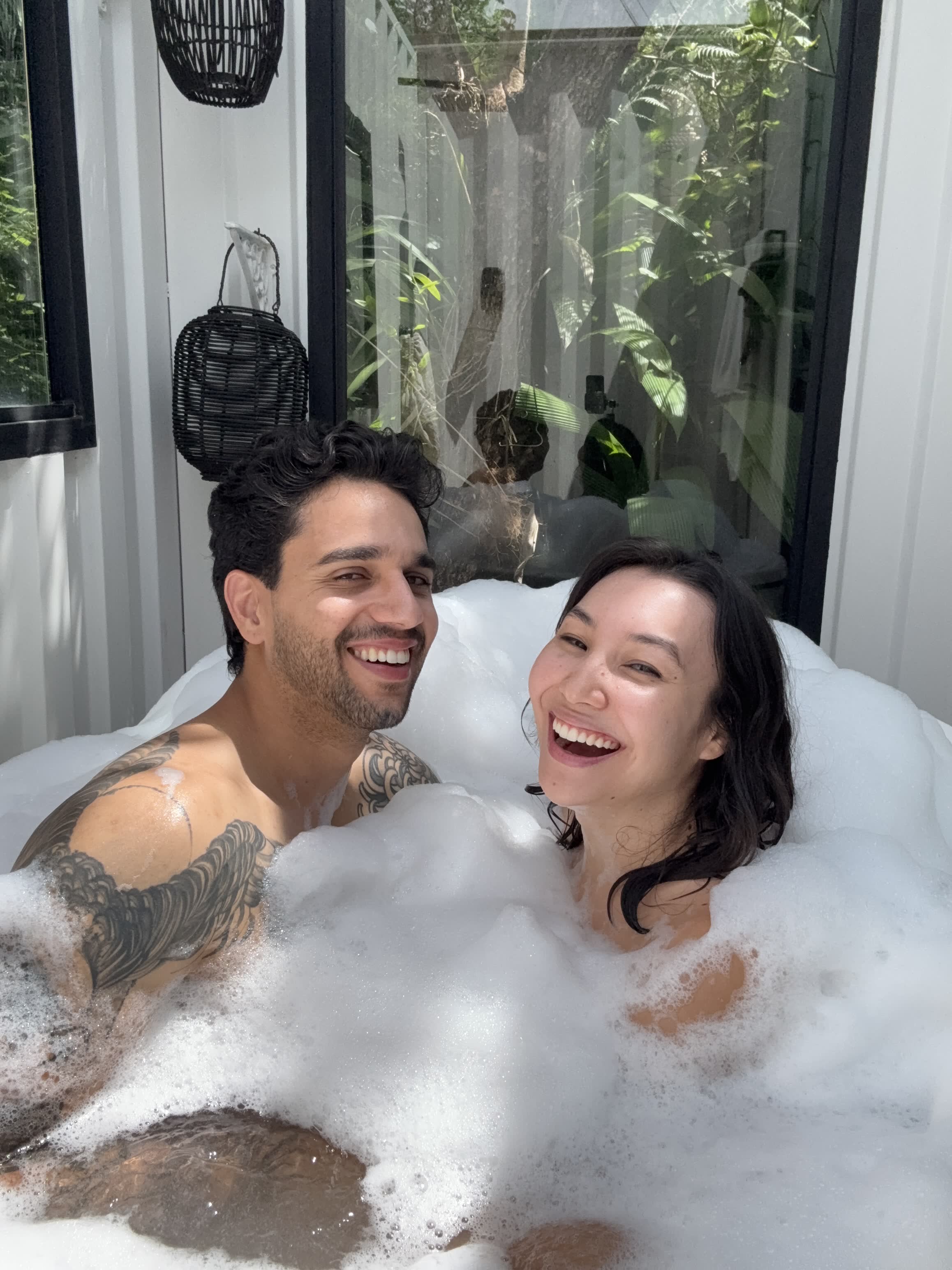 César Augusto e sua esposa